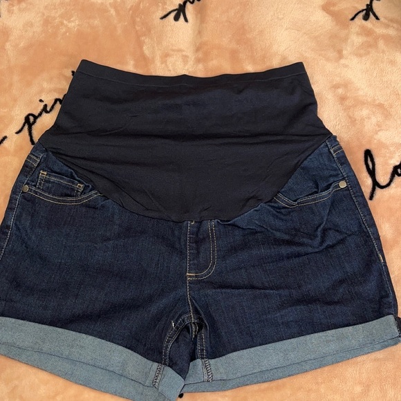 Pants - Maternity Jean Shorts